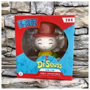 2017 Funko Dorbz Dr Seuss Sam I Am #284 Vinyl Figure Doll Green Eggs Ham Story